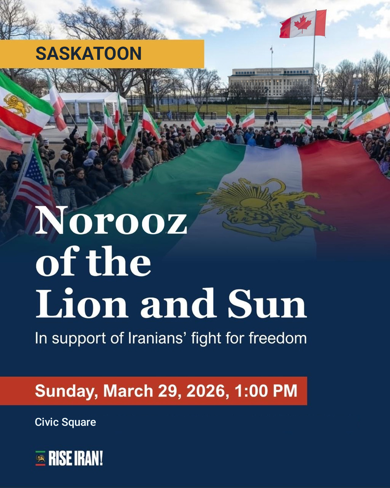 Norooz of the Lion and Sun Poster